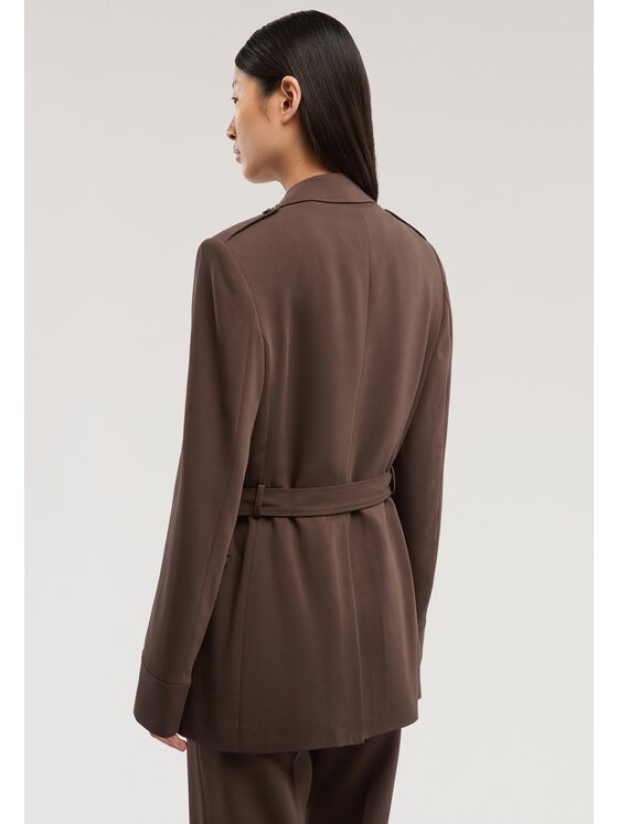 Trussardi Trussardi Cappotto invernale 8919A200326N032 Marrone Regular Fit