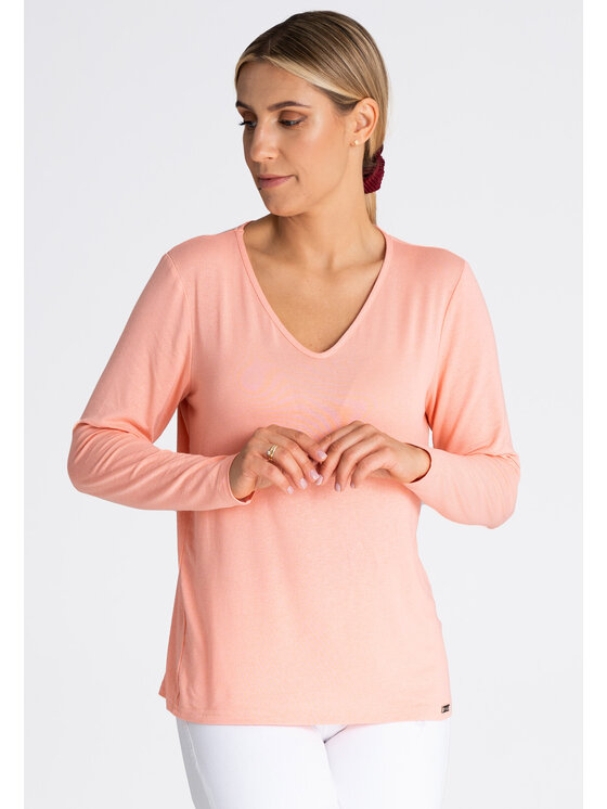 FIGL FIGL Halenka M980 Růžová Regular Fit