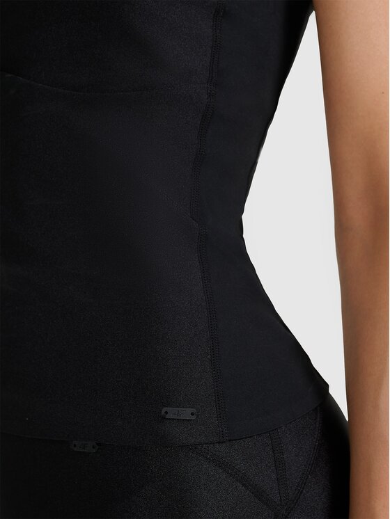 4F 4F Reggiseno top 4FWAW25TFSLF573-20S Nero Slim Fit