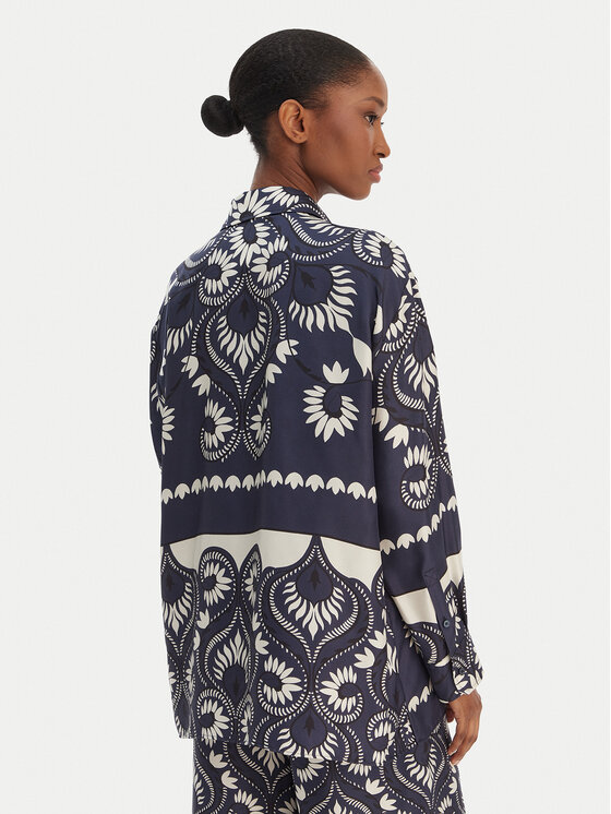 Weekend Max Mara Weekend Max Mara Marškiniai Lastra 2615191011 Tamsiai mėlyna Relaxed Fit