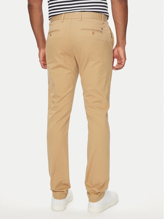Tommy Hilfiger Tommy Hilfiger Čino bikses Bleecker MW0MW26619 Bēšs Slim Fit