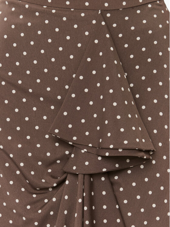 Marella Marella Minigonna Lauro 2331060336200 Marrone Regular Fit