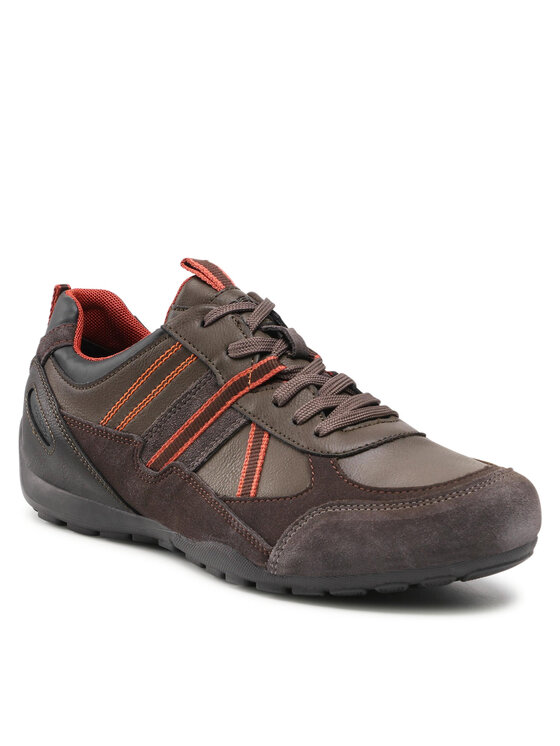 Geox Sneakers U Ravex A U043FA 000ME C6216 Marron Modivo.fr