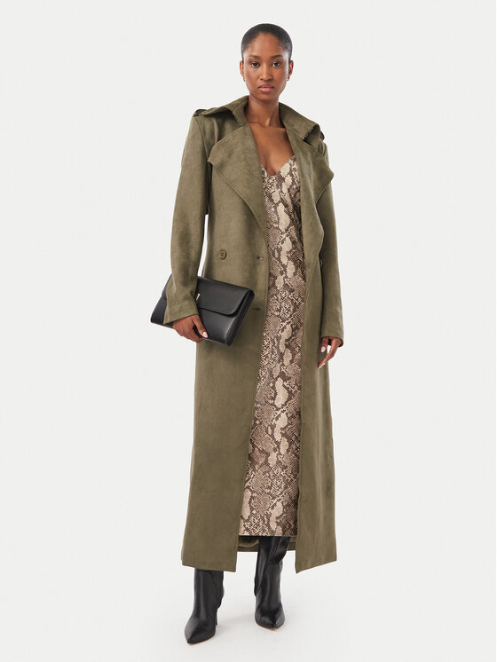 Bardot Bardot Tenchcoat Kira 57053JB4 Khakifarben Regular Fit