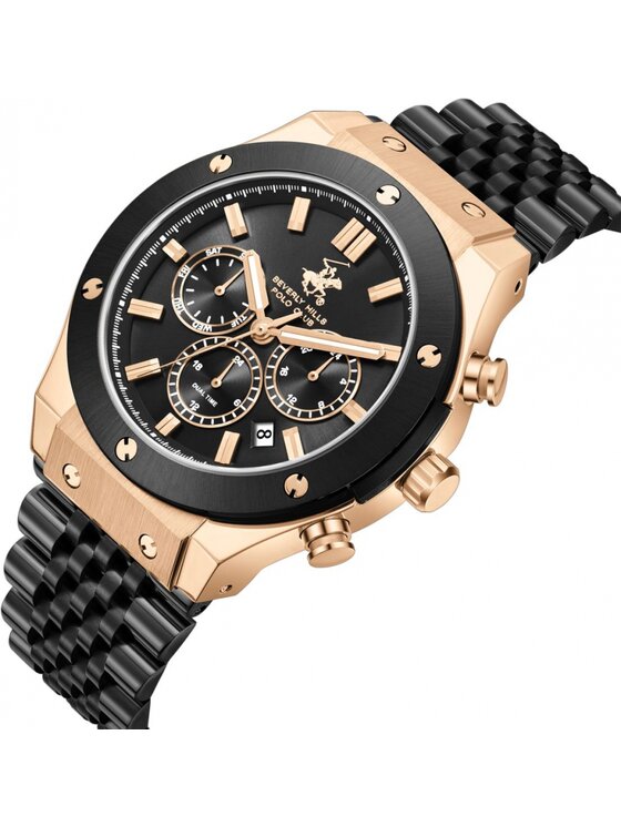Beverly Hills Polo Club Beverly Hills Polo Club Zegarek BP3773X.450 Czarny