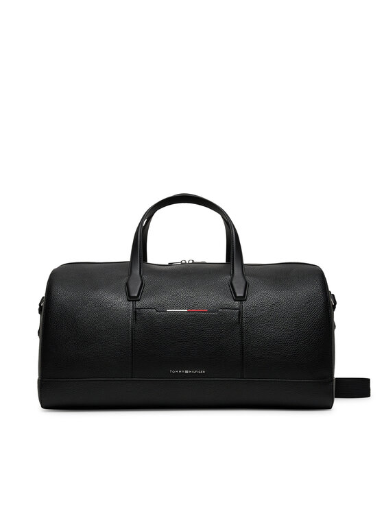 Tommy Hilfiger Tommy Hilfiger Nädalavahetuse kott Th Central Duffle AM0AM13485 Must
