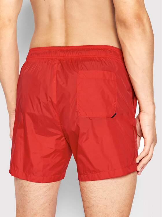HUGO Hugo Ujumisšortsid Haiti 50469312 Punane Regular Fit