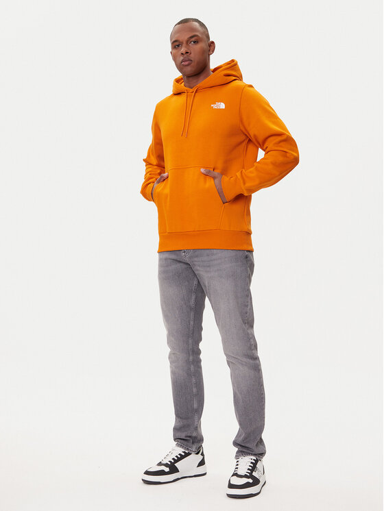 The North Face The North Face Sweatshirt Simple Dome NF0A89FC Orange Regular Fit