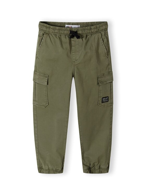 minoti minoti Spodnie cargo 27PANT1 Khaki Regular Fit