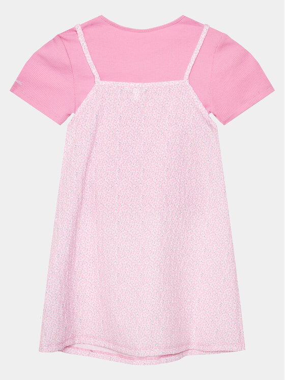 Guess Guess Kleid für den Alltag J4GK20 K8GF0 Rosa Regular Fit