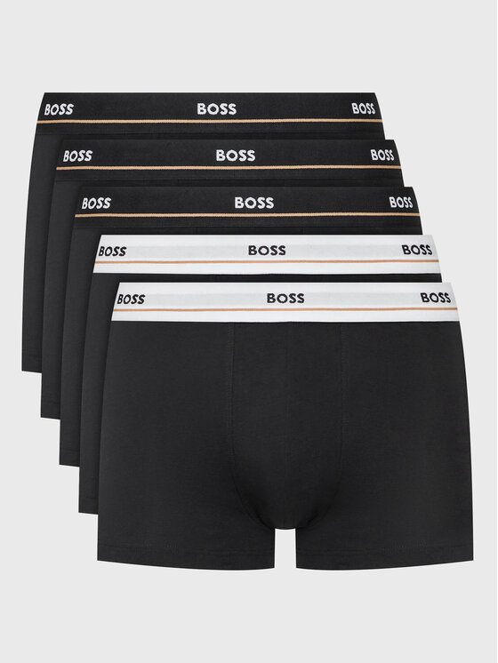 BOSS Boss Set 5 parov boksaric Essential 50475275 Črna