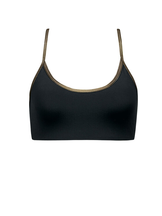 Feba Feba Top TOP3 Czarny Regular Fit