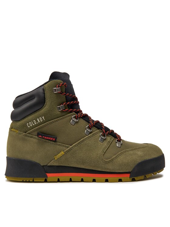 adidas adidas Trekingová obuv Terrex Snowpitch COLD.RDY Hiking Shoes GW4065 Zelená