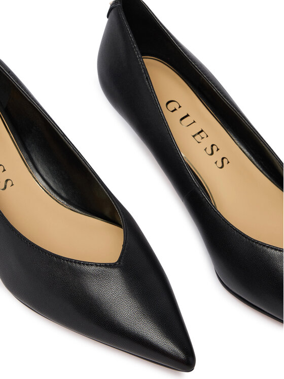 Guess Guess Обувки на ток FLTCSE LEA08 Черен