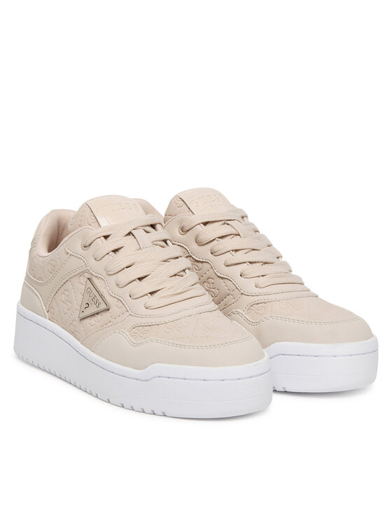 Guess Guess Sneakersy FLFMR9 FAL12 Beżowy