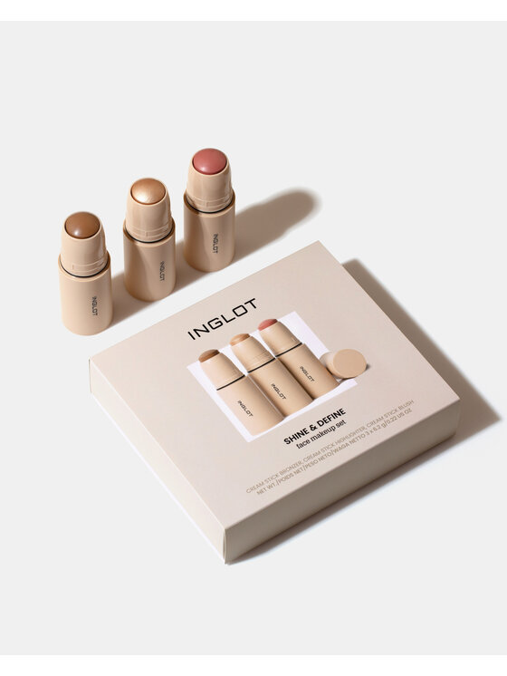 INGLOT INGLOT Shine & Define Zestaw do makijażu