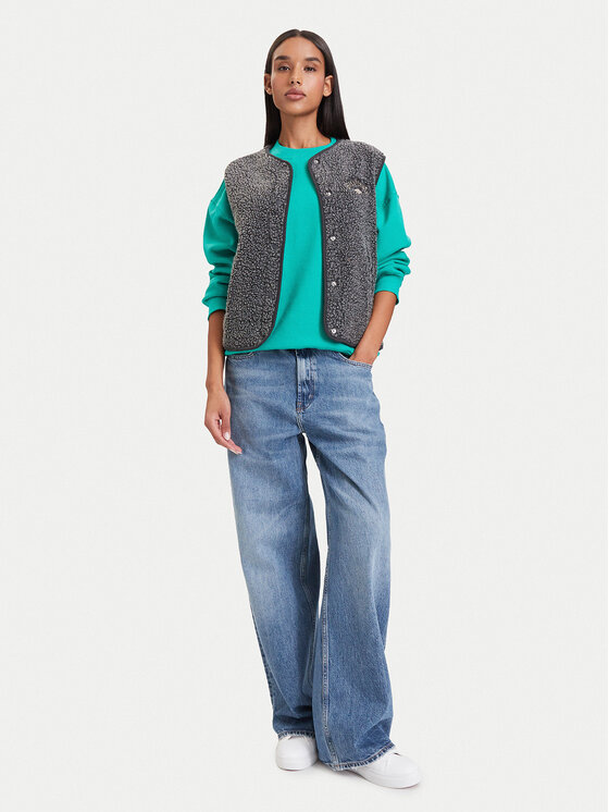 Billabong Billabong Bezrękawnik EBJPF00118 Szary ciemny Relaxed Fit
