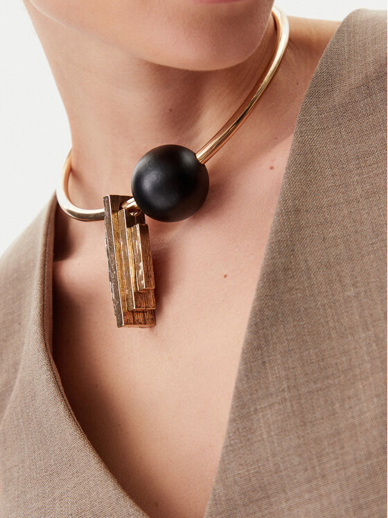 Weekend Max Mara Weekend Max Mara Náhrdelník Damara 2515751065650 Zlatá