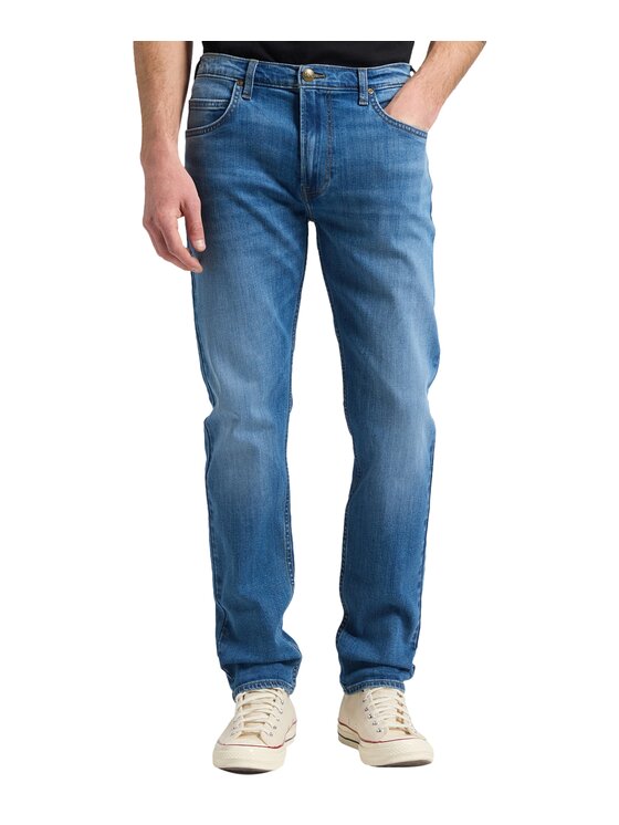 Lee Lee Jeansy 112386553 Niebieski Slim Fit