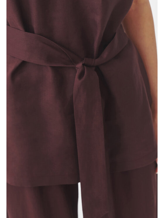 TATUUM TATUUM Bluzka FLAVIA Fioletowy Classic Fit