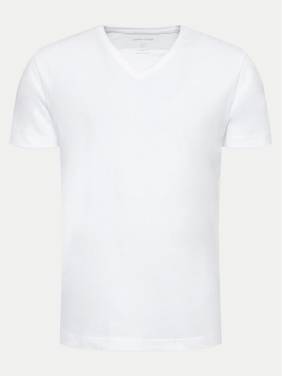 Pierre Cardin Pierre Cardin Set de tricouri﻿ 29991.000.9000 Alb Modern Fit