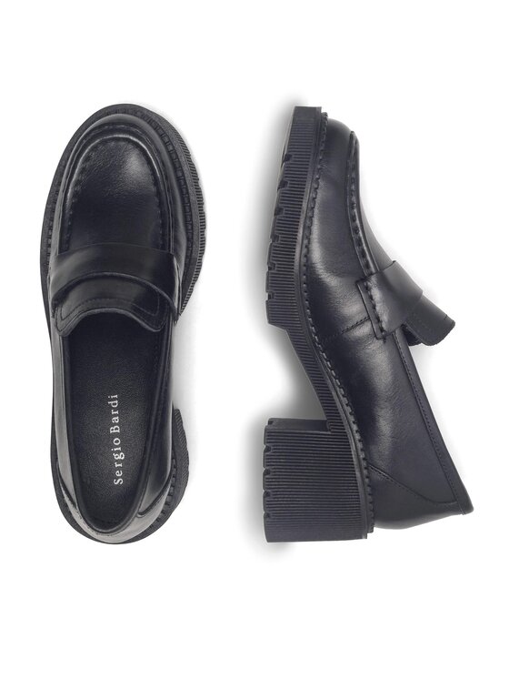 Sergio Bardi Sergio Bardi Loafers KAP-C1061-01SB Μαύρο