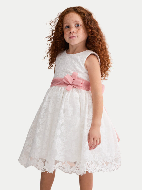 Abel & Lula Rochie elegantă 5035 Alb Regular Fit