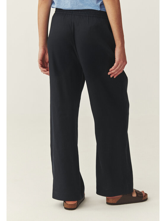 TATUUM TATUUM Kalhoty z materiálu REJNA 1 Tmavomodrá Loose Fit