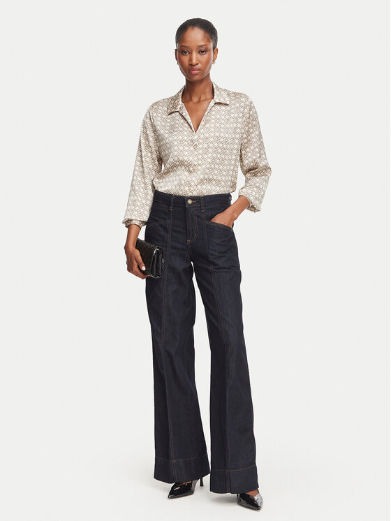 Guess Guess Marškiniai W6YH23 W2946 Šviesiai smėlinė Regular Fit