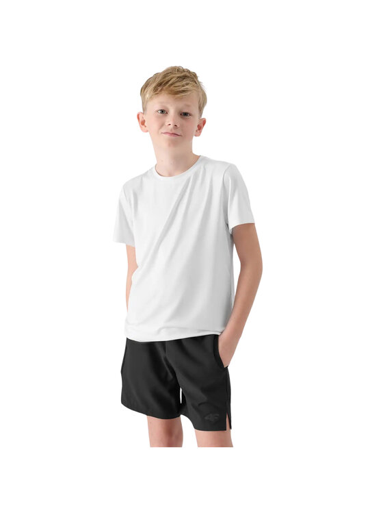 4F 4F Completo t-shirt e pantaloncini sportvi 4FJWAW25TAPSM085-20S Nero Regular Fit