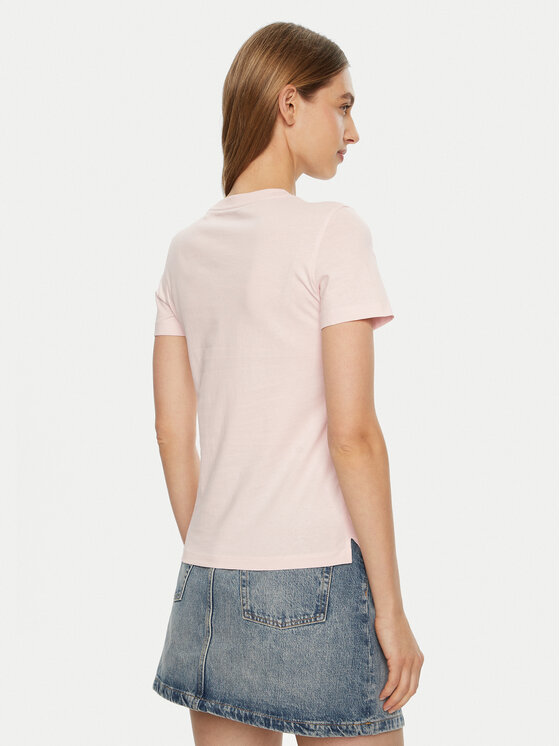 Guess Guess Тишърт W5RI10 I3Z14 Розов Regular Fit