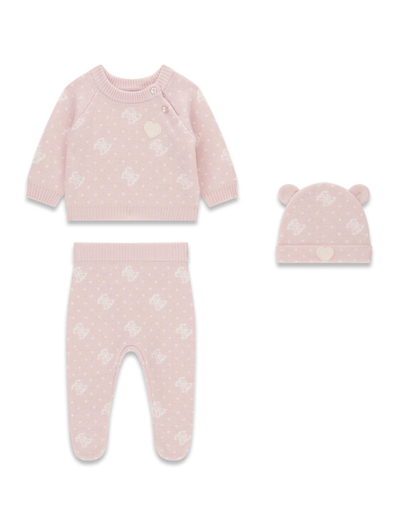Guess Guess Kinderset S6BG07 Z1328 Hellrosa Regular Fit