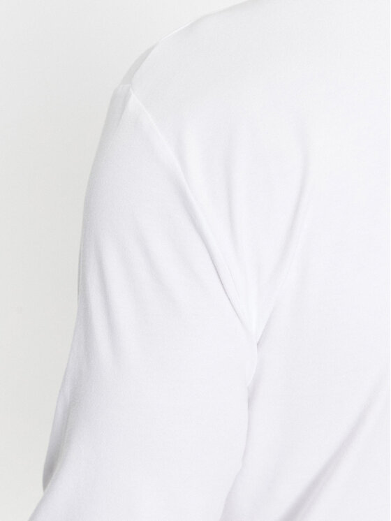 EA7 Emporio Armani EA7 Emporio Armani Marškinėliai ilgomis rankovėmis 6RPT64 PJ03Z 0100 Balta Regular Fit