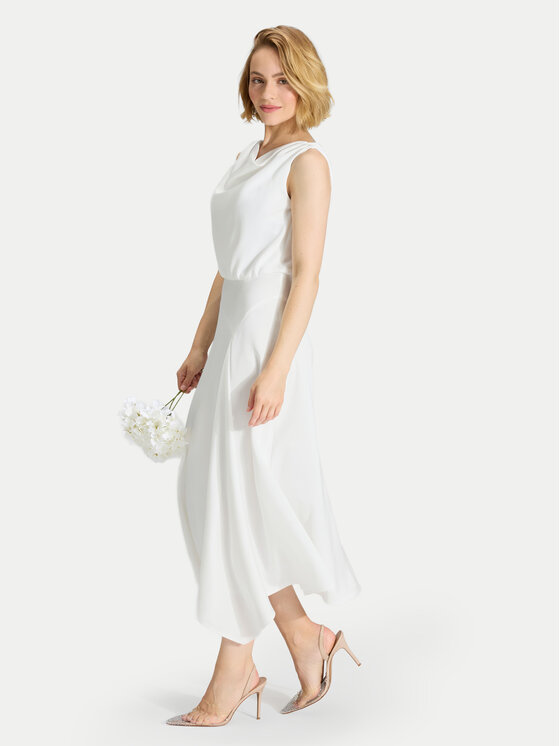 Swing Swing Kokteilikleit 5AJ16500 Valge Regular Fit