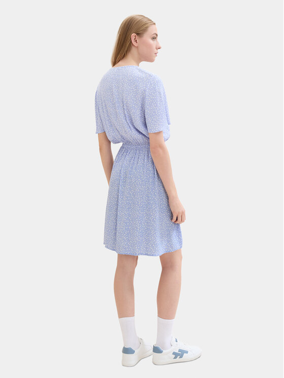 Tom Tailor Denim Tom Tailor Denim Sommerkleid 1041997 Blau Regular Fit