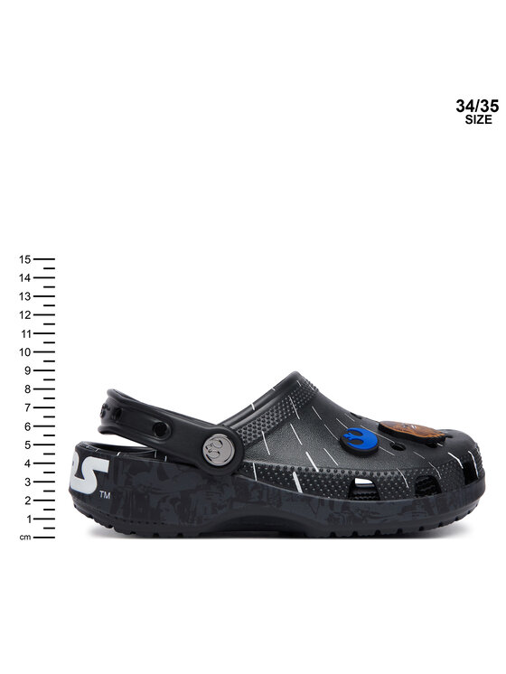 Crocs Crocs Ciabatte Star Wars™ Hyperspace Classic Clog 213469 Nero
