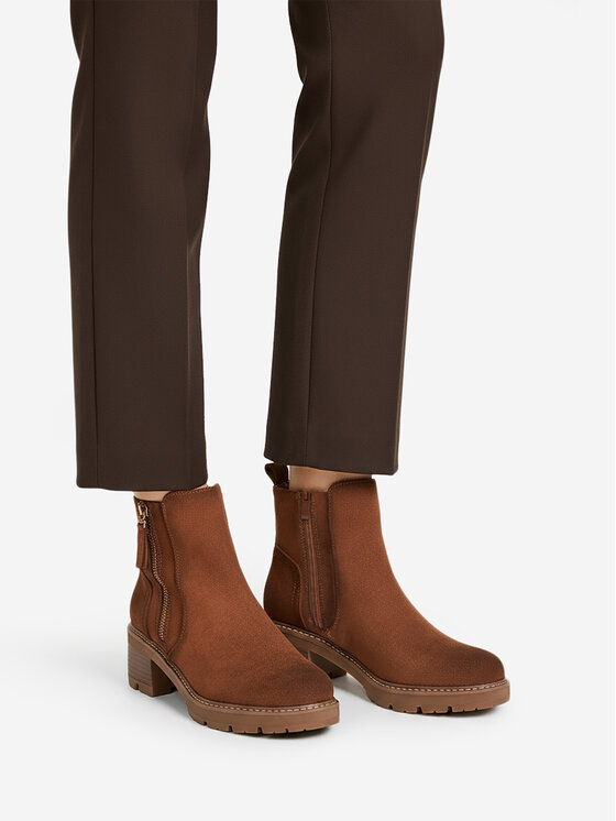 Clara Barson Clara Barson Stiefeletten CEO-HY58222-1 Braun