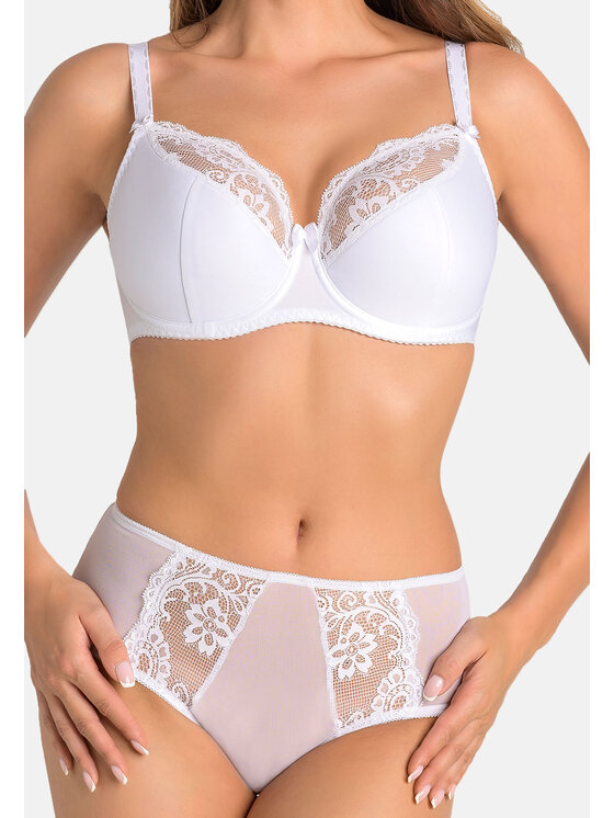 Teyli Teyli Biustonosz semi soft 28 Biały