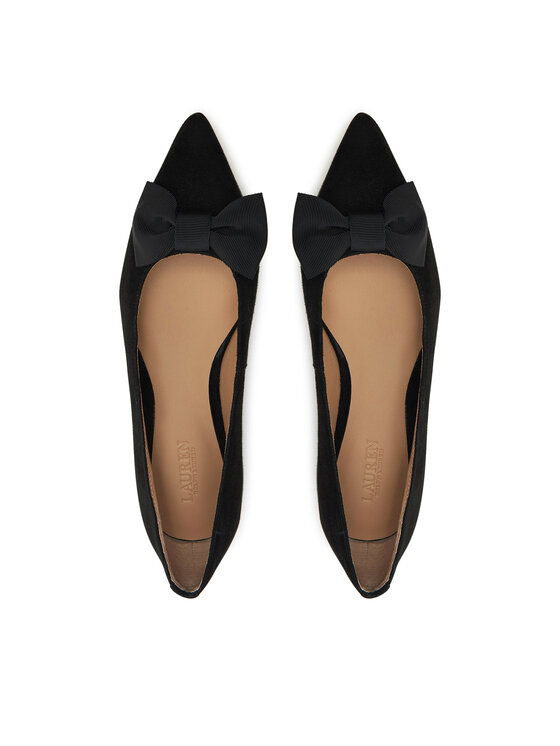 LAUREN RALPH LAUREN LAUREN RALPH LAUREN Baleriny Londyn 802955323002 Czarny