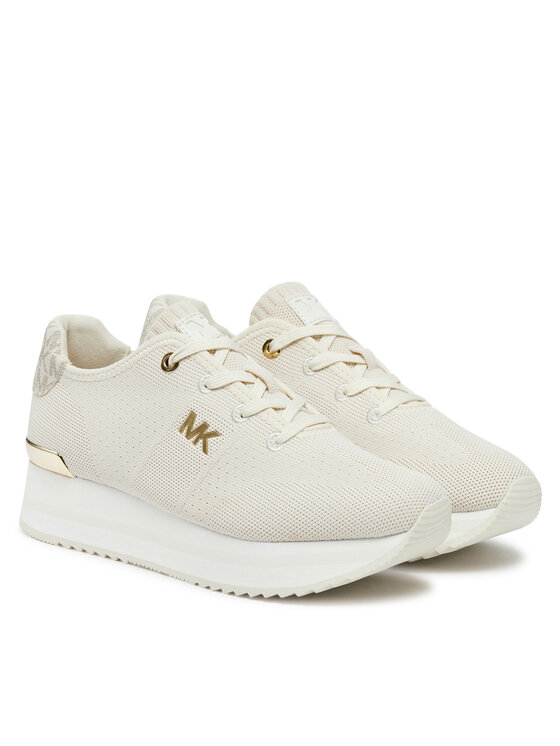 Michael Kors Michael Kors Sneakersy 43F2MQFSAD Beżowy