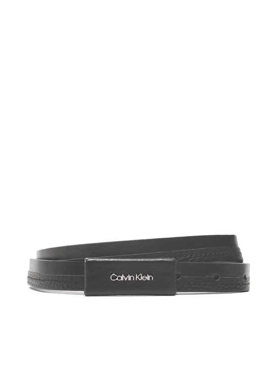Curea de Damă Calvin Klein Daily Dressed Plaque 2cm Belt K60K610499 Negru