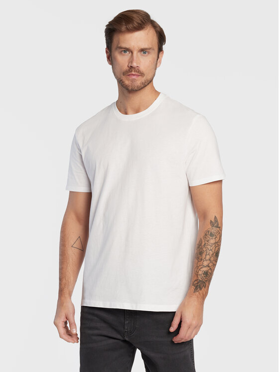 Wrangler Wrangler Komplet t-shirtów W1G9DH989 112321454 Biały Regular Fit