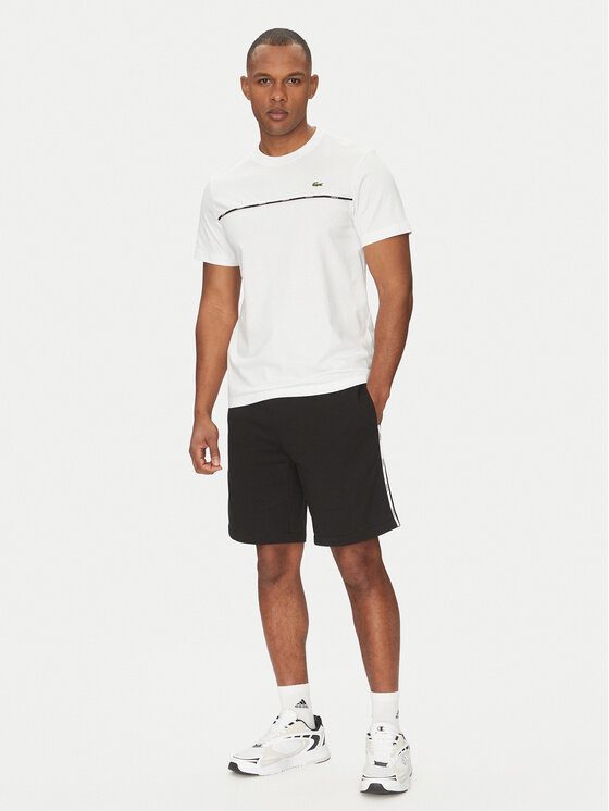 Lacoste Lacoste Szorty sportowe GH9896 Czarny Regular Fit