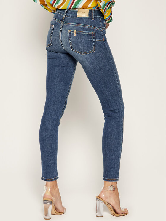 Liu Jo Liu Jo Džinsi UXX037 D4186 Tumši zils Slim Fit
