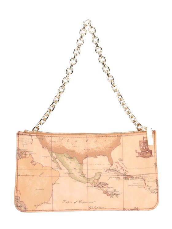 Alviero Martini Prima Classe Alviero Martini Prima Classe Borsa Tracollina due scomparti e catena Marrone