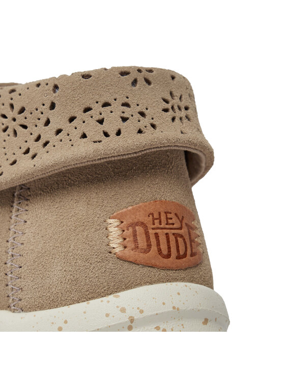 Hey Dude Hey Dude Обувки Wendy Peak Fold Boot Suede 40256-255 Бежов