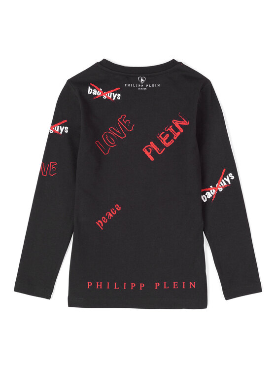 PHILIPP PLEIN PHILIPP PLEIN Longsleeve 30783 Nero Regular Fit