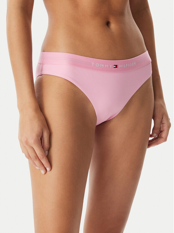 Tommy Hilfiger Bikini partea de jos UW0UW06363 Roz deschis