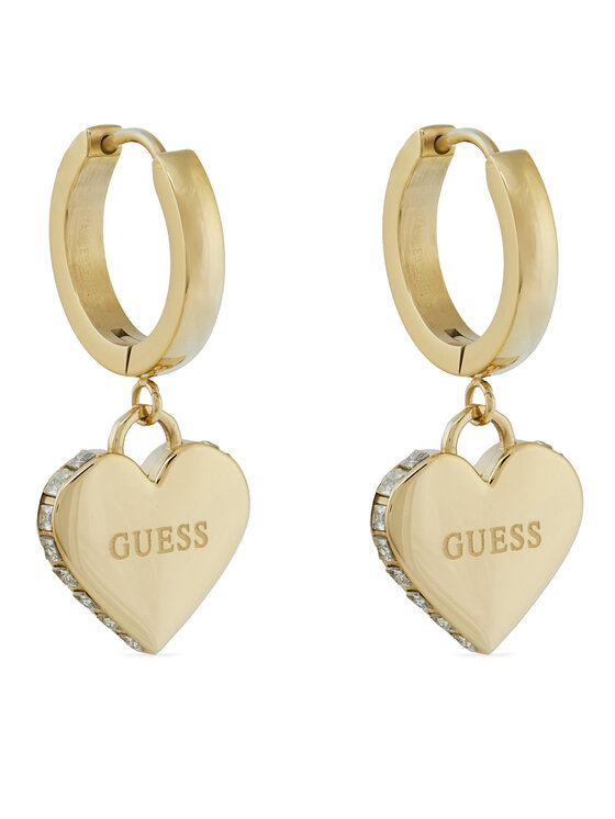 Guess Guess Kolczyki JUBE02236JW-YG Złoty