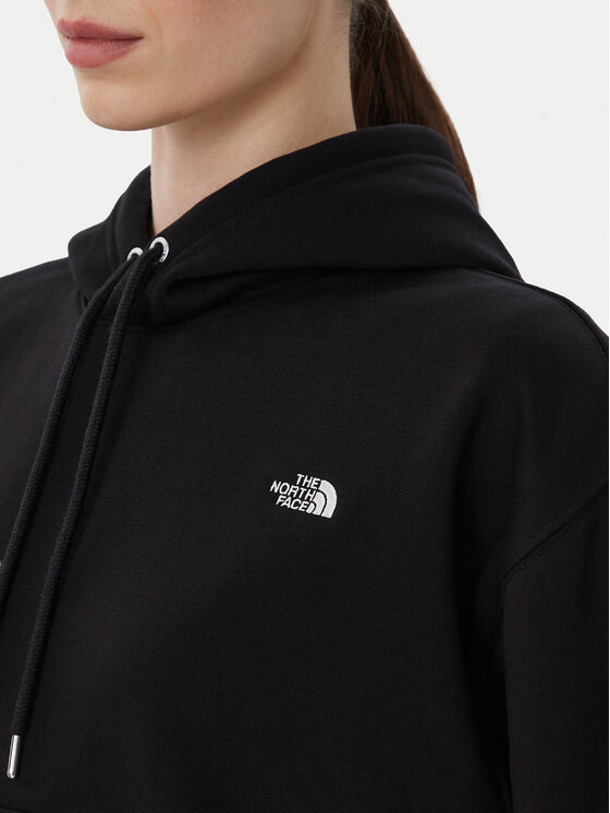The North Face The North Face Pulóver Tnf Essential Simple Dome Boxy Os NF0A8HBX Fekete Regular Fit